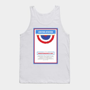 Independence Day - United States - For 4th of july - Print Design Poster - 17062010 Tank Top